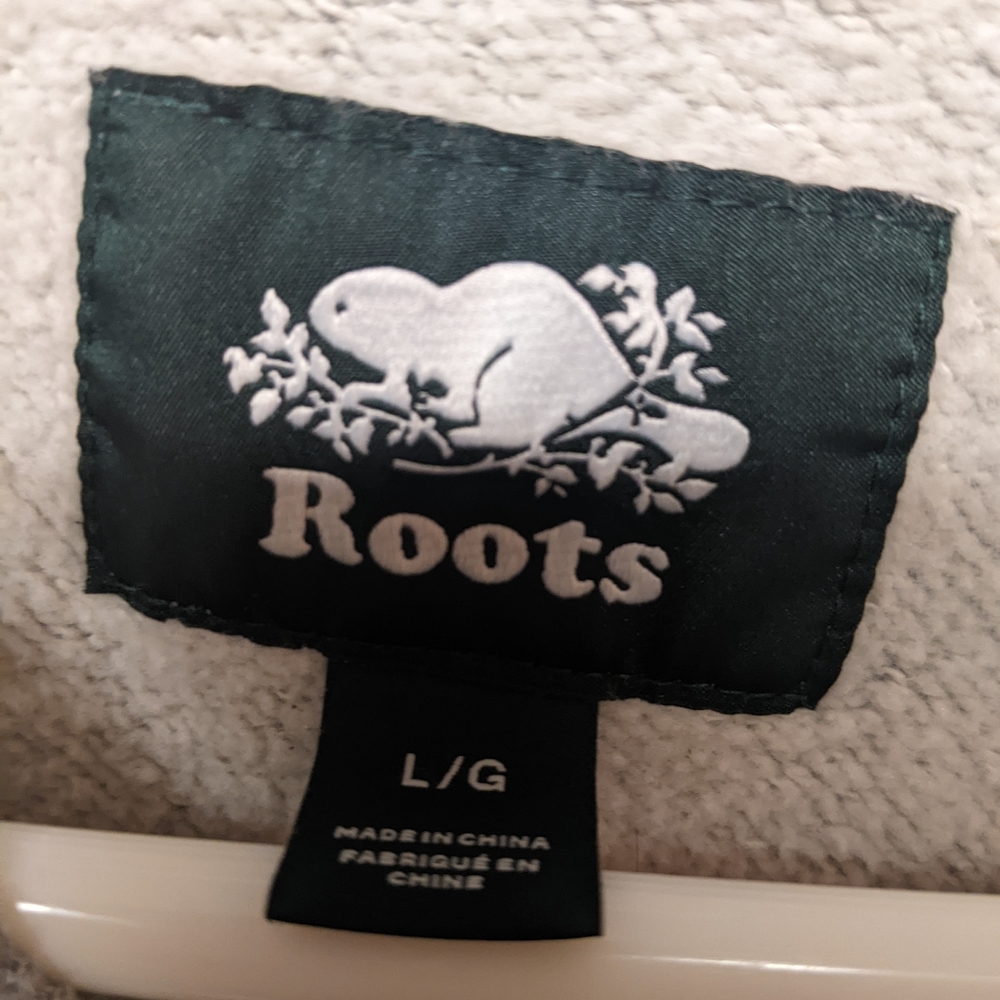 Roots Crewneck Loose Fit Sweatshirt L - Picture 3 of 5